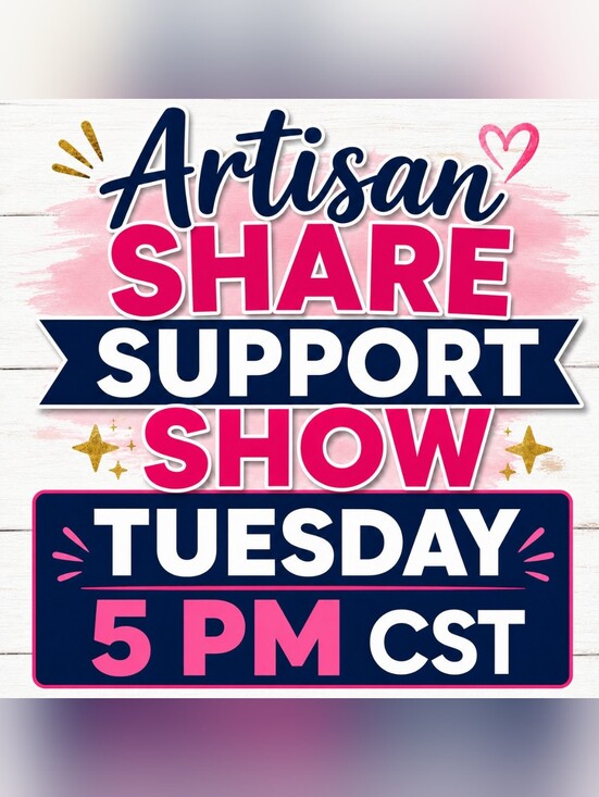 Aprilsplace Jewelry - Aug 4th at 5 PM ARTISAN MONTHY JEWELRY SUPPORT SHOW